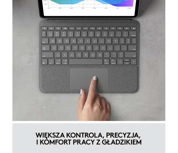 Logitech Folio Touch iPad Pro 11" (1., 2. i 3 gen) - 618907 - zdjęcie 7